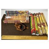 Incense galore! With a little naked lady!