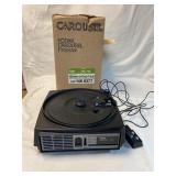 Not opened up Kodak Carousel projector, carousel