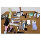 Makeup, brushes, etc
