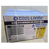 Cool living 8000btu air conditioner new in box