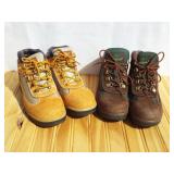 Timberland Boys Junior Field Boots, size 5. Dark