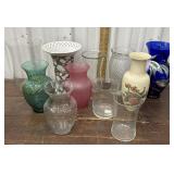 2 Boxes Of Vases
