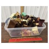 Bin of Doll house furniture