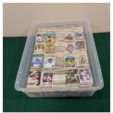 Large Bin of Baseball Cards - Tons of cards (5