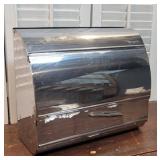 Art deco Chrome foil/paper dispenser - wall