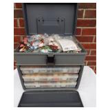 Plano Tackle Box Filled with Regular Thread &