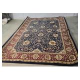 Floral carpet 134"93"