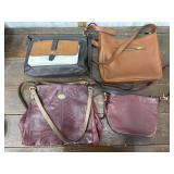 4 purses - Fossil and Tignanello *not