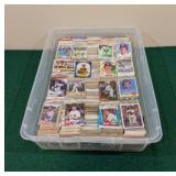 Large Bin of Baseball Cards - Tons of cards (5