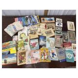 Vintage Postcards, greeting cards and misc.