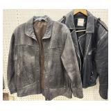2 Leather Jackets Size Medium?