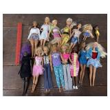 Box Barbie dolls