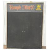 Rumple Minze advertising board Approx. 27x35