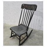 Stenciled rocker
