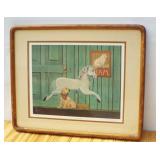 Vintage Sey Gefand  "Happy" Signed Numbered