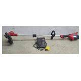 Troybilt cordless weed Wacker works