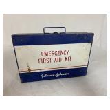 Older metal first aid kit