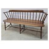 Cherry deacons bench 60"w
