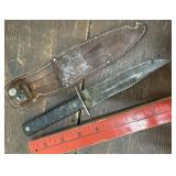 Imperial knife in sheath