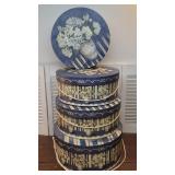 Set 4 beautiful hat boxes