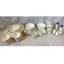 Pyrex & Corelle butterfly gold dishes- plates,