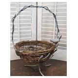 Wrought iron Bird basket / bird nest