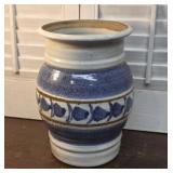 Studio pottery utensil holder / vase