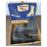 Canadian Flyer Men ice skates box stated size 12