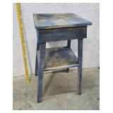 Painted plant stand