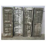 8 Shutters 16"54"