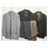 1 Mens Suit Set And 2 Blazer And Pants