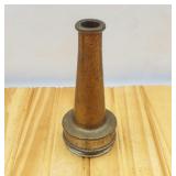 Vintage Brass Fire Hose Nozzle