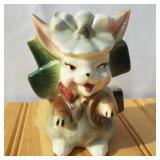 Royal Copley MCM Anthropomorphic Bunny Planter
