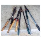 Lot of Hedge Trimmers/Clippers