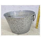 Galvanized bucket