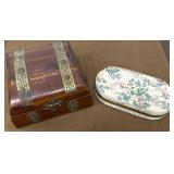 2 Jewelry Cases With Contents Costume Jewelry
