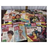 Vintage magazines- TV and movie, Romance, True