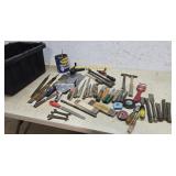 Tools -putty knives, files, etc