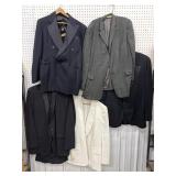 2 Suit Sets And 3 Blazers