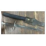 WWll bayonet with sheath