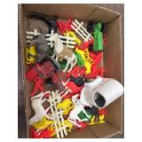Box farm toys figures