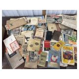Misc. ephemera newspaper sections, pamphlets,