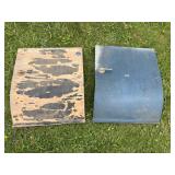 2 Vintage Link Flight Simulator Wood Doors