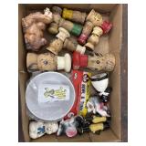 Vintage salt and pepper shakers, Mickey Club