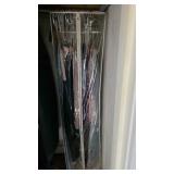 Vintage Clothing In Clear Zipper Bag