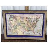 1915 United States Parker Brothers Inc. framed