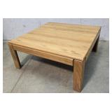 Oak coffee table 36"36"16"