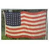 Great old 48 star American Flag approx. 56x93