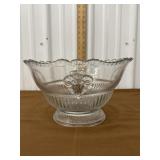 Cambridge Crystal Rams Head punch bowl