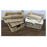 Storage Baskets- lot of 4